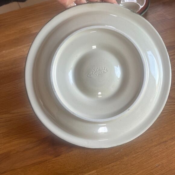 Baldelli Italia Vintage Artichoke Plates Mid Century Set of Two - Picture 7 of 7
